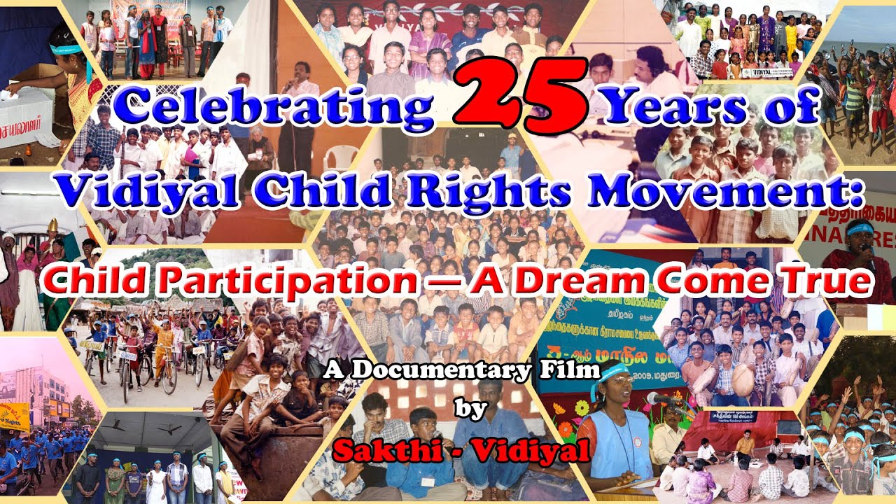 25 Years of the Vidiyal Child Rights Movement | A Children-Led Journey of Hope, Voice & Change