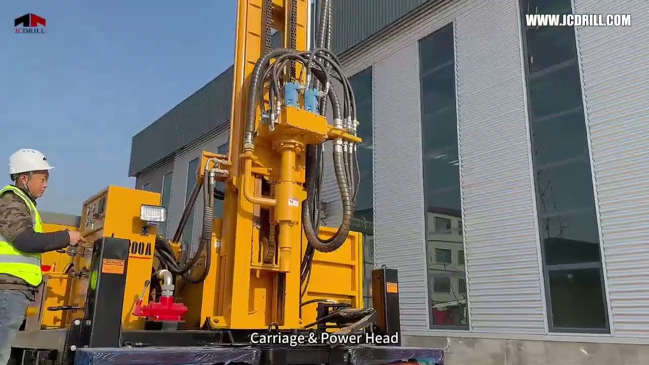 JCDRILL CSD200A Water Well Drilling Rig: Powerful & Reliable for Global Projects