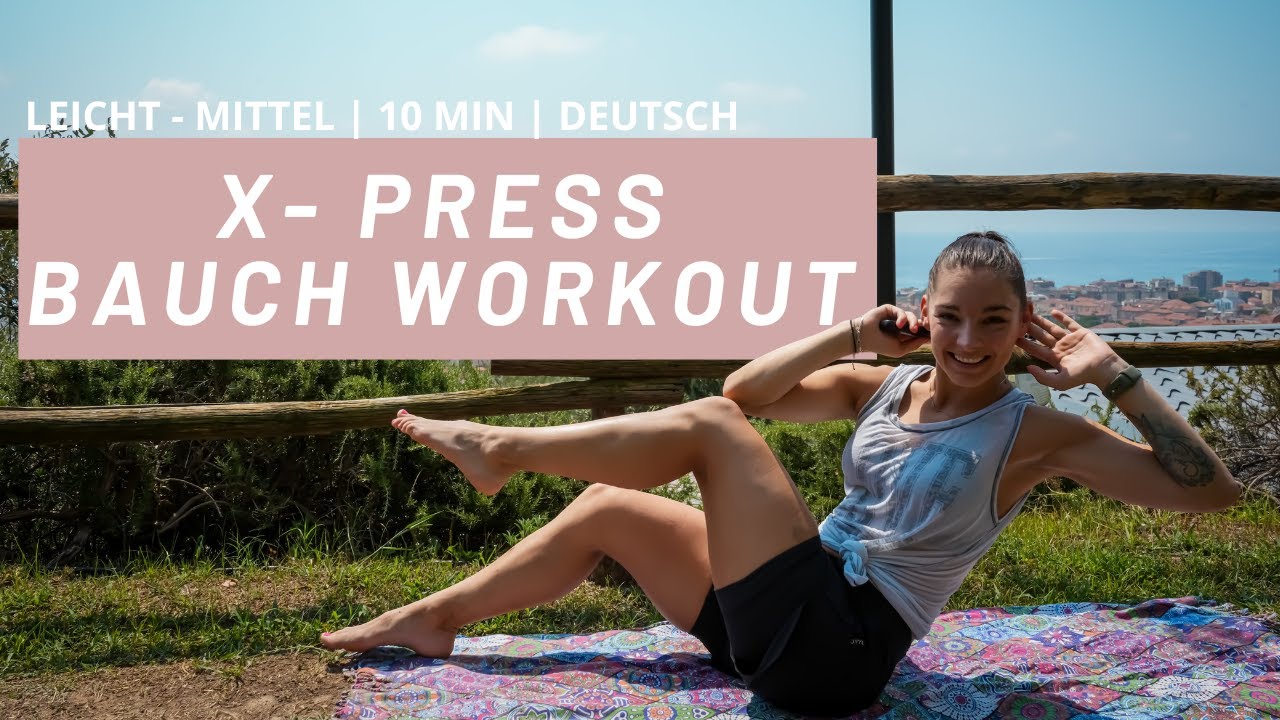 X-Press Bauch Workout | Bauch Killer Workout | Krafttraining für den Core | ohne Equipment | 10 Min.