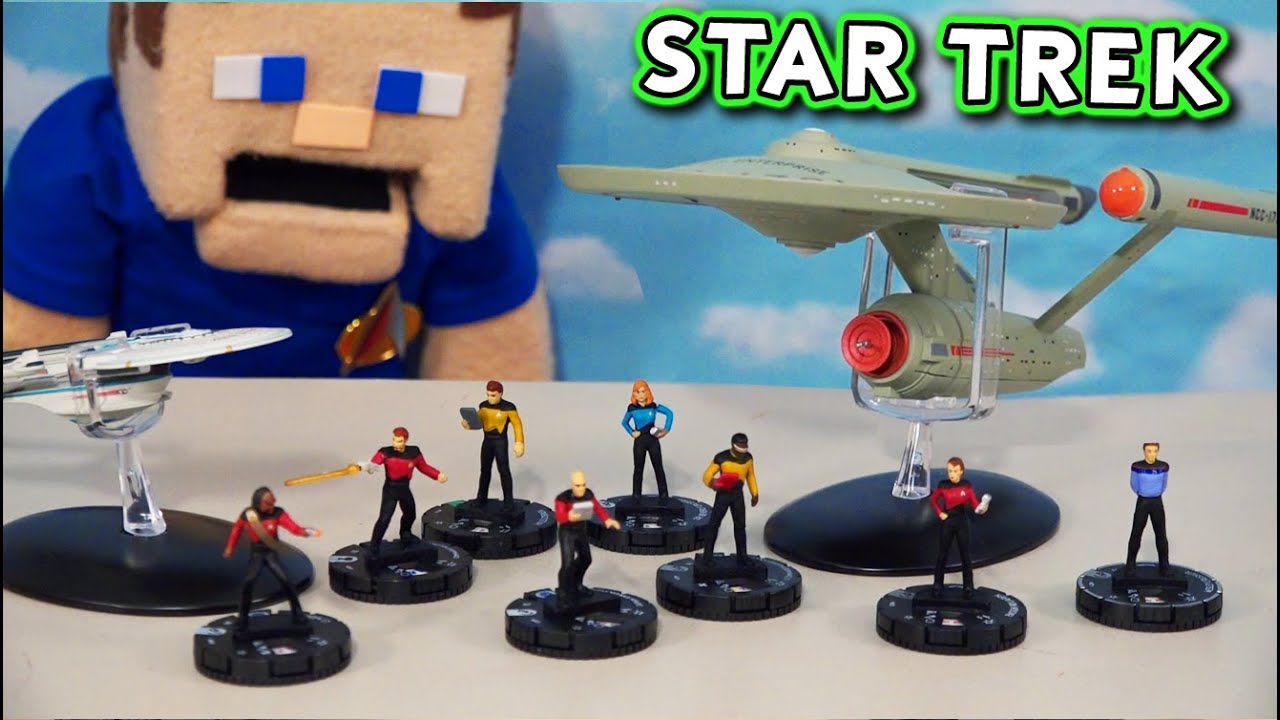 Star Trek WARS! Enterprise TNG Movie Ships - Heroclix Hero Collector Picard
