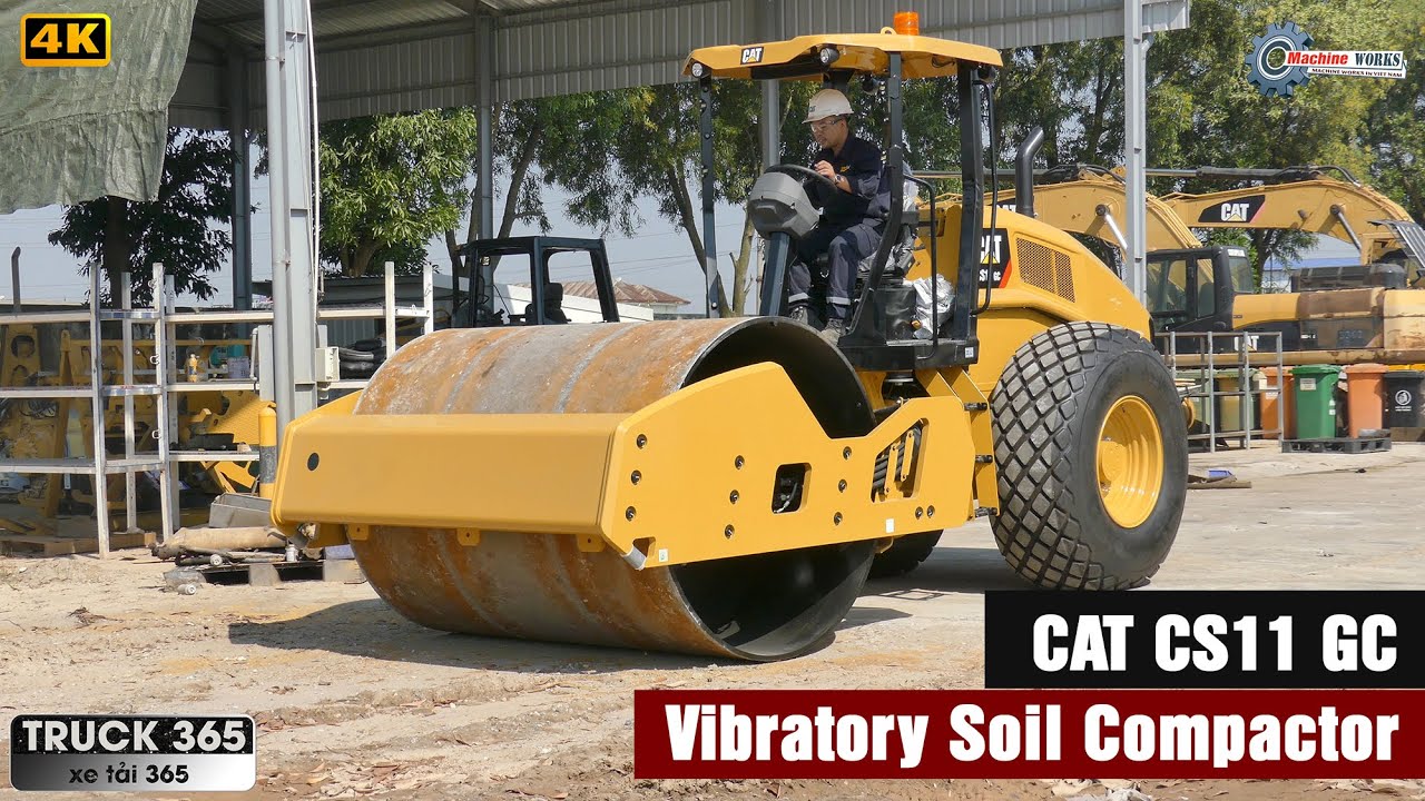 Вибрационный уплотнитель грунта CS11 GC - Caterpillar