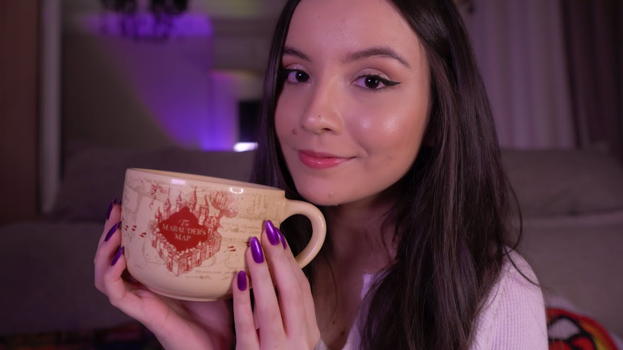 ASMR 💜 cuidando de você doente (personal attention)