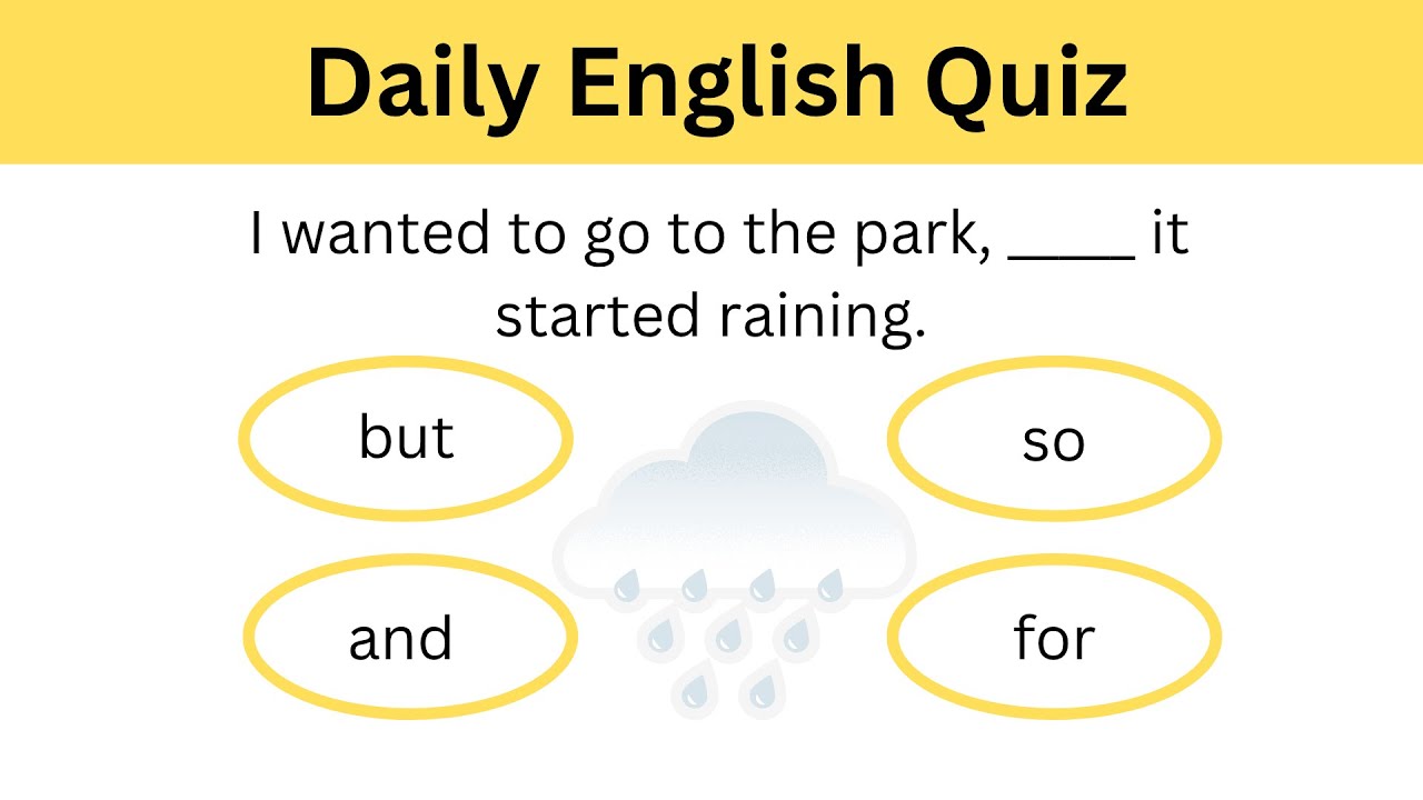 Daily English Quiz - Episode 2