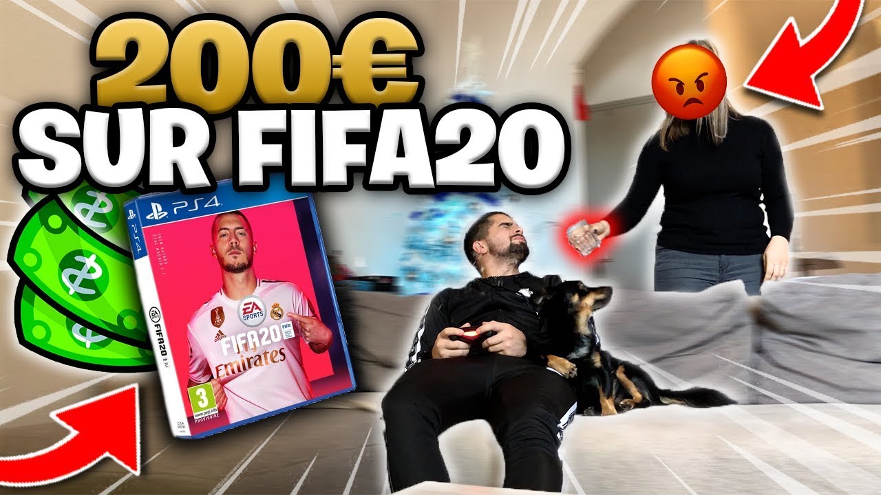 PRANK MON COPAIN DEPENSE 200€ AVEC MA CB  POUR FIFA