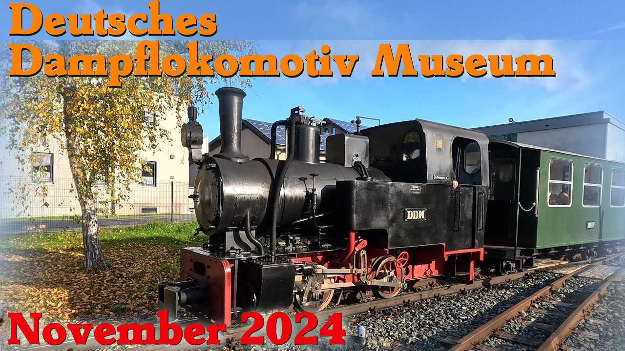 Besuch im Deutschen Dampflokomotiven Museum (DDM)