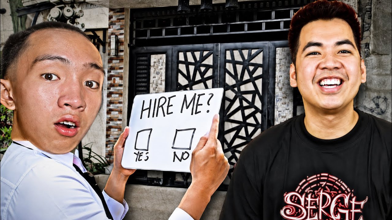 Nag-apply ako bilang isang BODYGUARD kay Ser Geybin!
