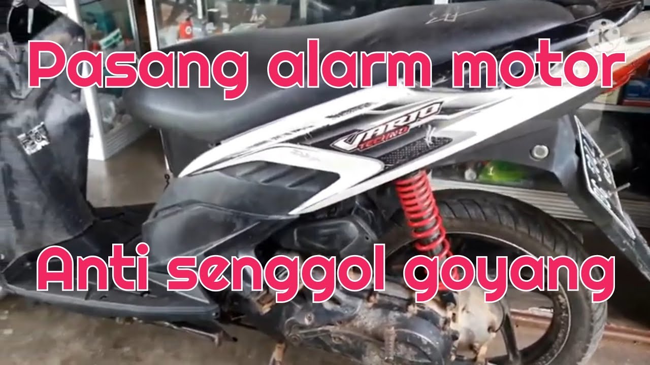Pasang alarm motor vario tecno 110 carburator