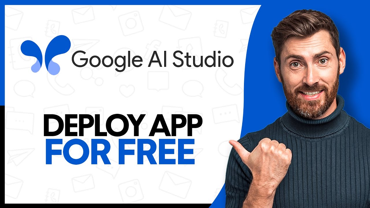 How To Deploy Your Google AI Studio App For Free - Step By Step