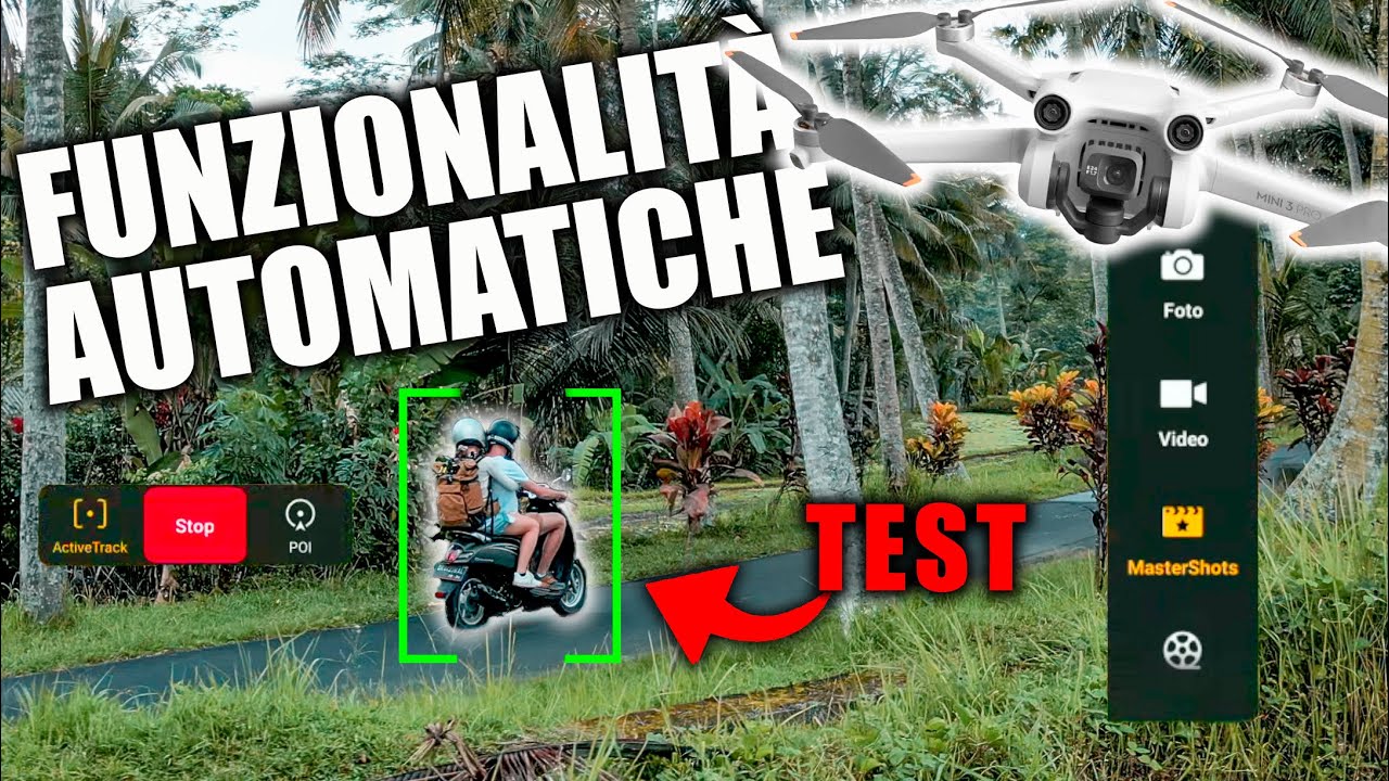 DJI MINI 3 PRO Test Estremo ACTIVE TRACK | Proviamo Tutte le Funzioni Automatiche