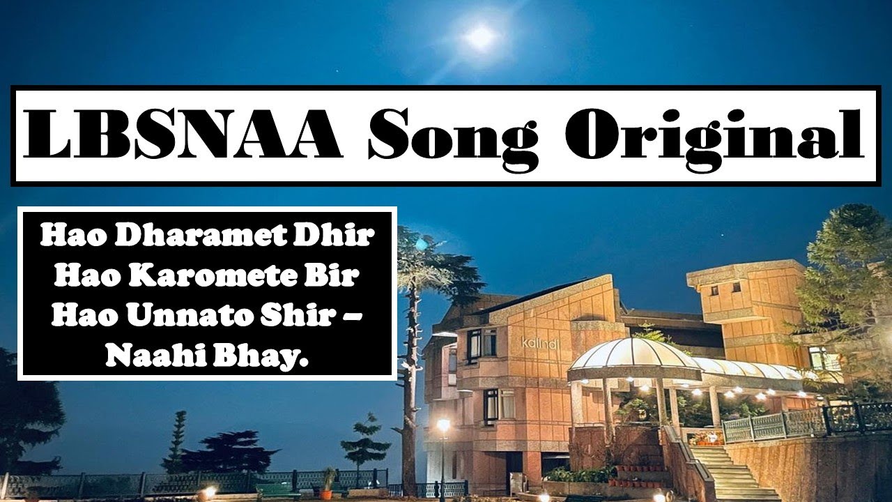LBSNAA Song Original | On the way to LBSNAA