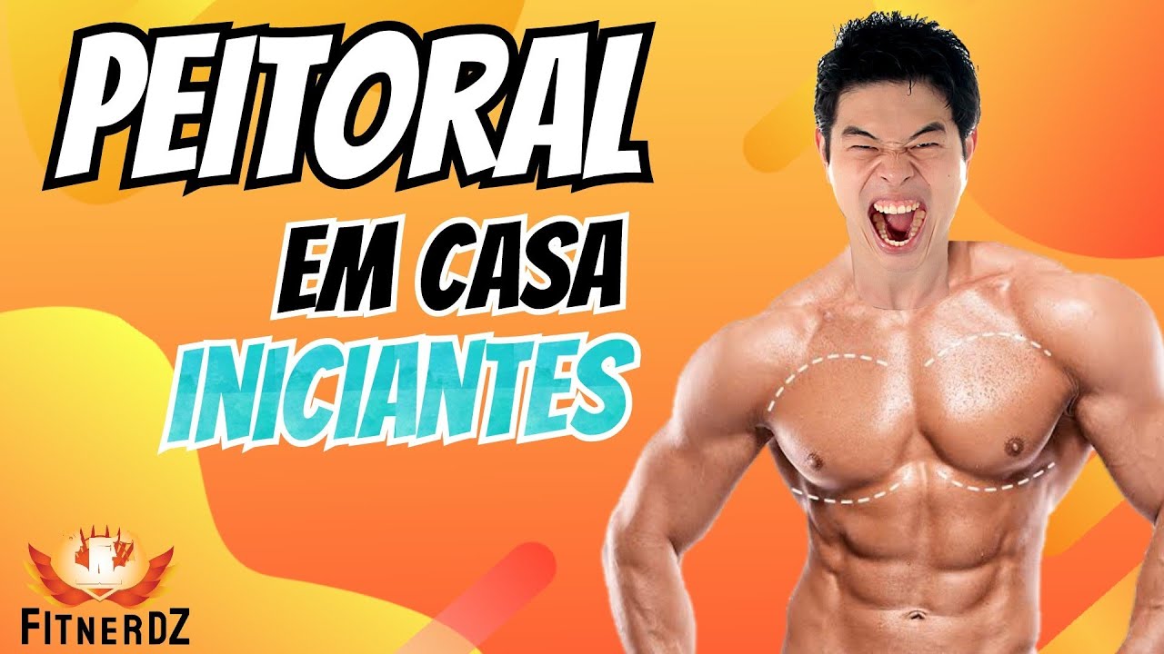 Treino de PEITORAL, TRÍCEPS E OMBRO em CASA para INICIANTES e sem aparelho