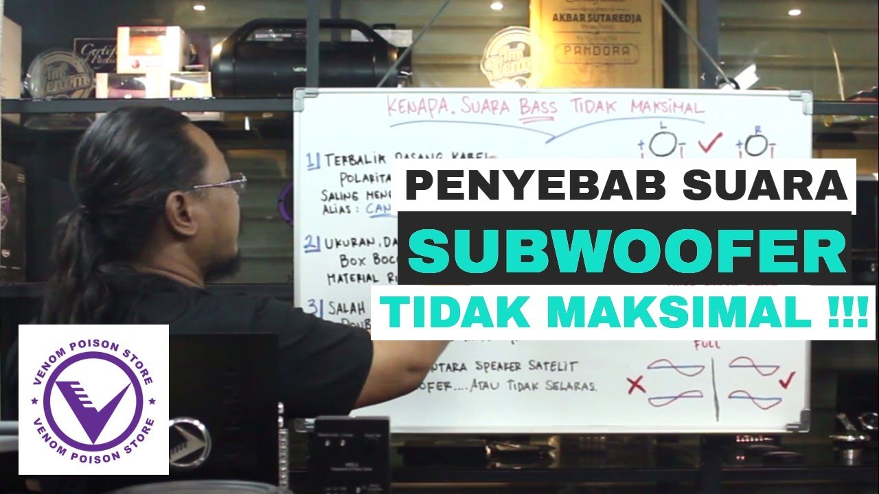 PENYEBAB SUARA SUBWOOFER TIDAK MAKSIMAL DI DALAM AUDIO MOBIL || VENOM SUBWOOFER #Venomhotdes