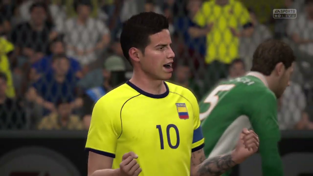 COLOMBIA VS IRLANDA (6-2)
