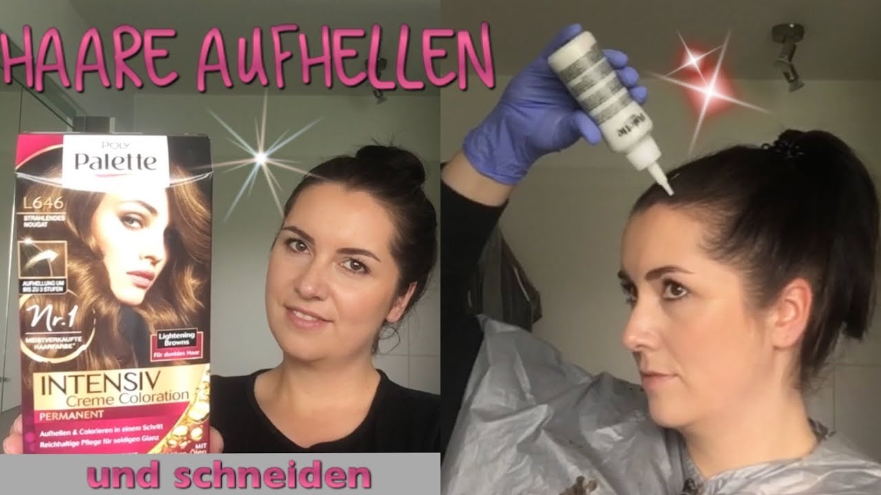 HAARE AUFHELLEN & HAARE FÄRBEN GEHT DAS ?? DESI