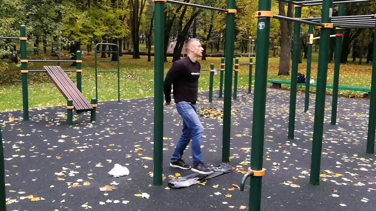 10 pull-ups, 10 push-ups -10 rounds.