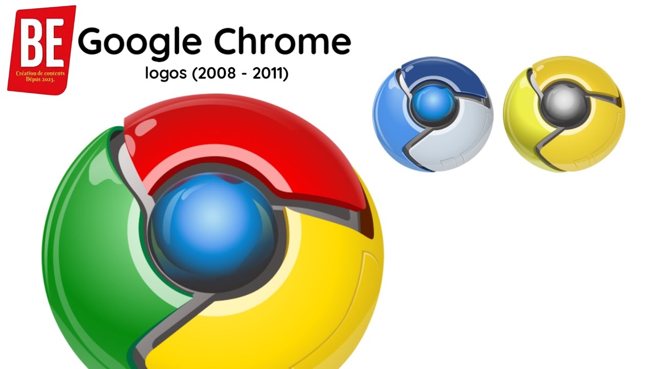 Google Chrome logos (2008 - 2011)