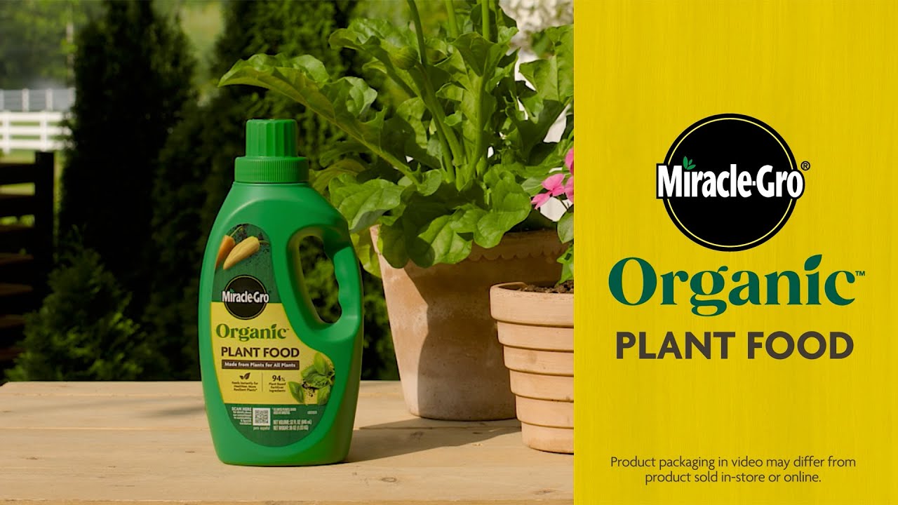 How To Use Miracle-Gro Organic Liquid Plant Food