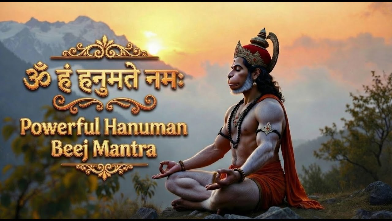 20 Mins Om Han Hanumate Namaha | Powerful Hanuman Mantra | Sanatan Shraddha Geet