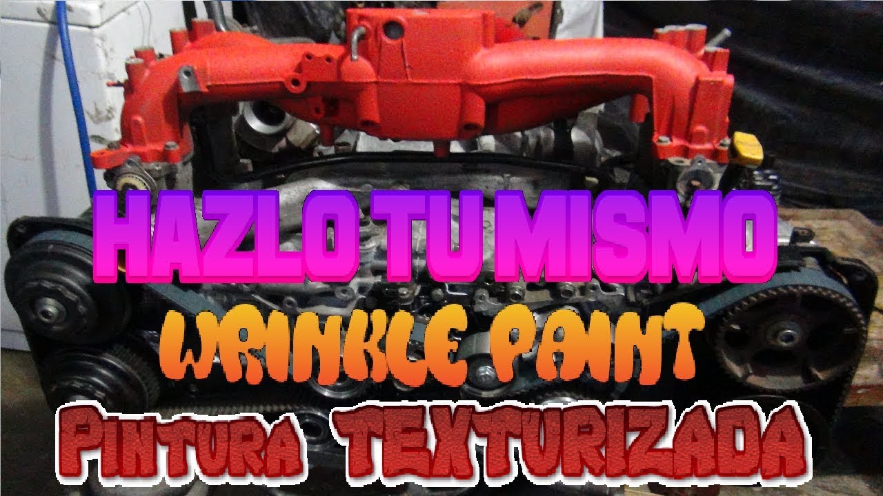 JC MODS....Pintura texturizada, pintura corrugada,wrinkle paint