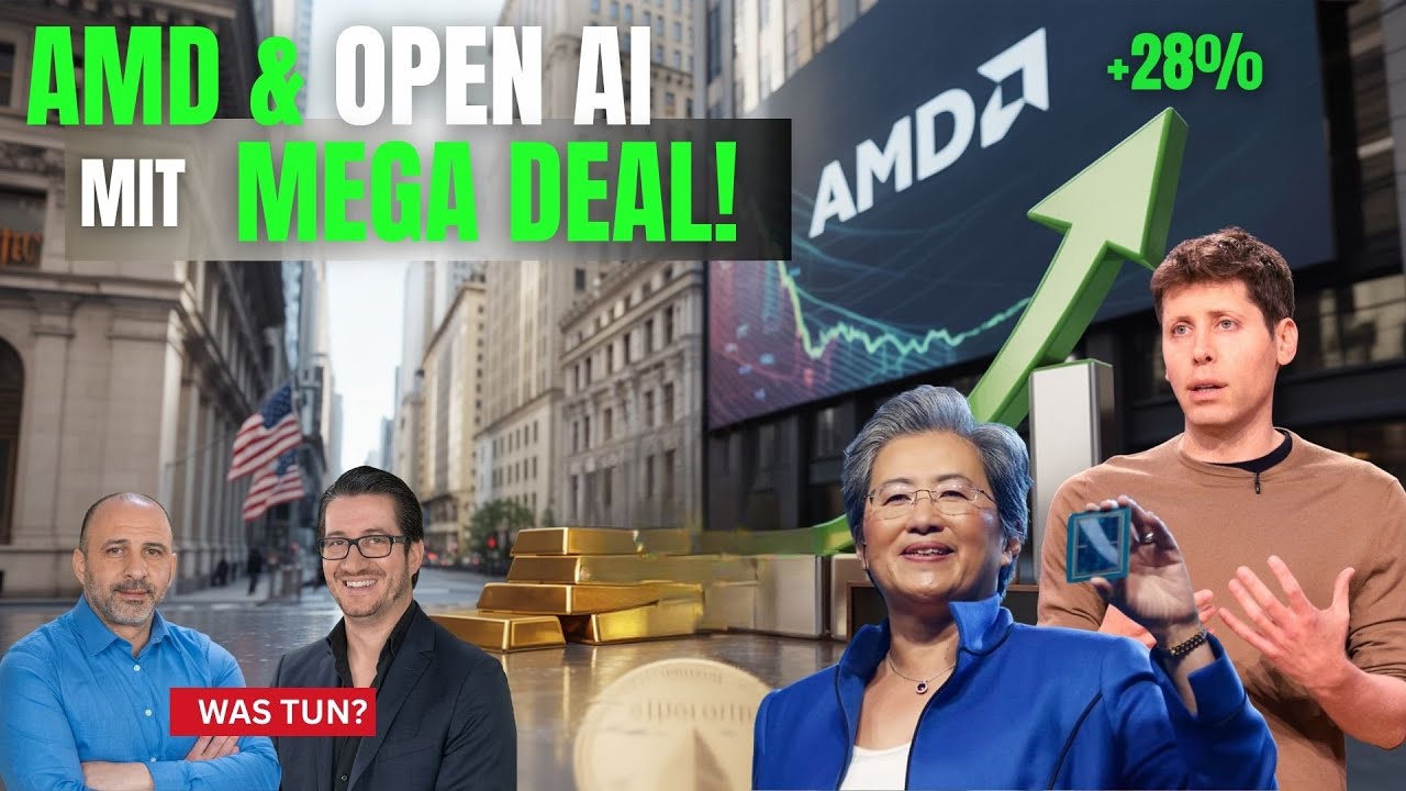 AMD geht durch die Decke! Bitcoin | Circle | Palantir | Starbucks | Brent &Ouml;L