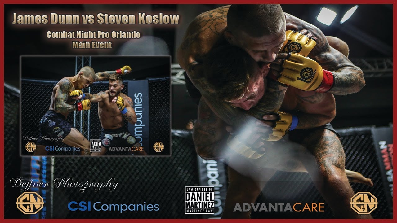 Combat Night Pro Orlando - Steven Koslow vs James Dunn