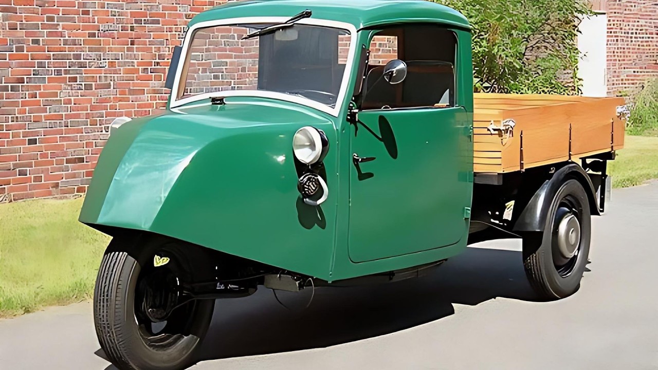 1939 Goliath F400 — The Strangest Delivery Truck Europe Ever Trusted 🤯📦