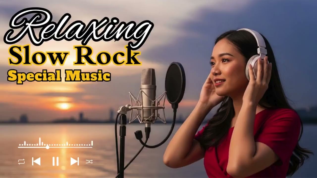 🌙 Moonrise Drift Tunes — Slow Rock Nightflow for Deep Calm & Relaxation
