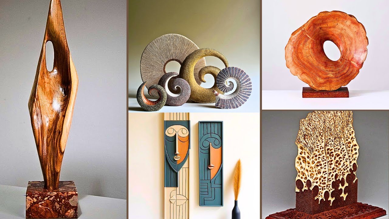 Organic Abstract Wood Art