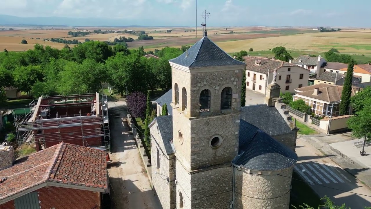 ⛪ VELLOSILLO y su Historia  #dron aerial view  #dron4K  #sepulveda