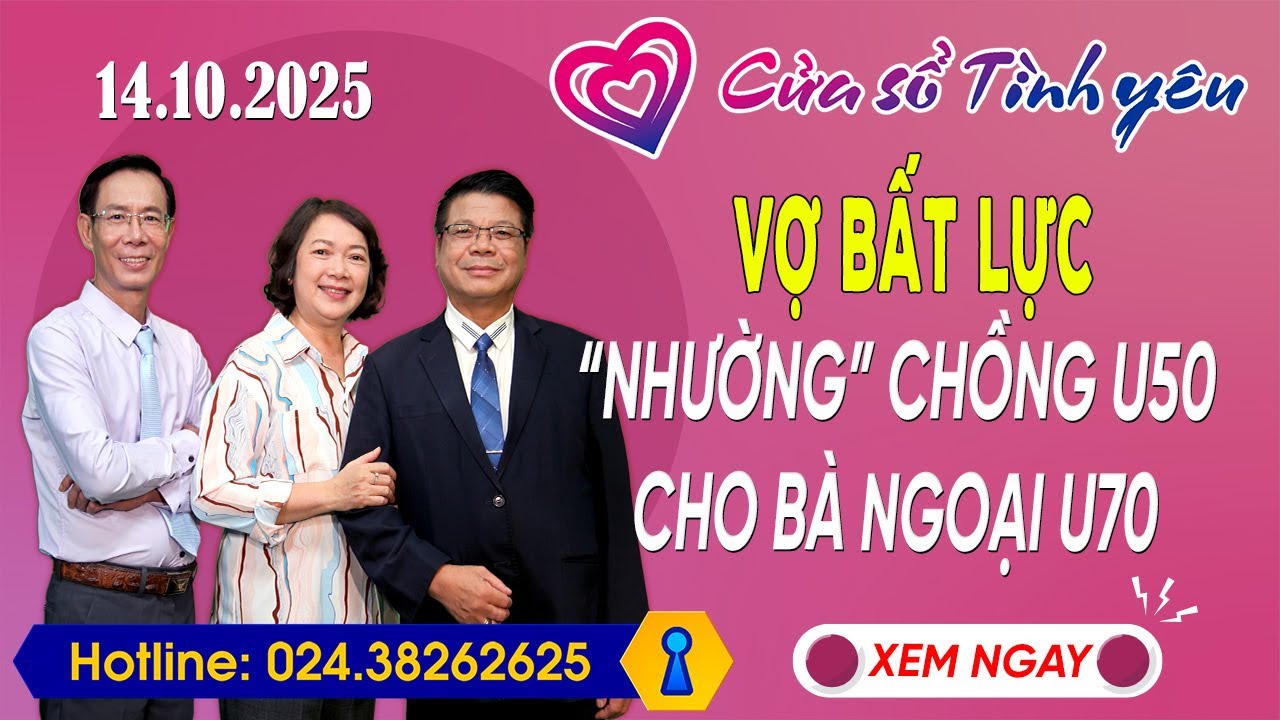 Nghe Cửa Sổ Tình Yêu Ngày 14/10/2025 | Tư Vấn Chuyên Thầm Kín | Đinh Đoàn, Hoàng Thúy Hải, Thành Văn