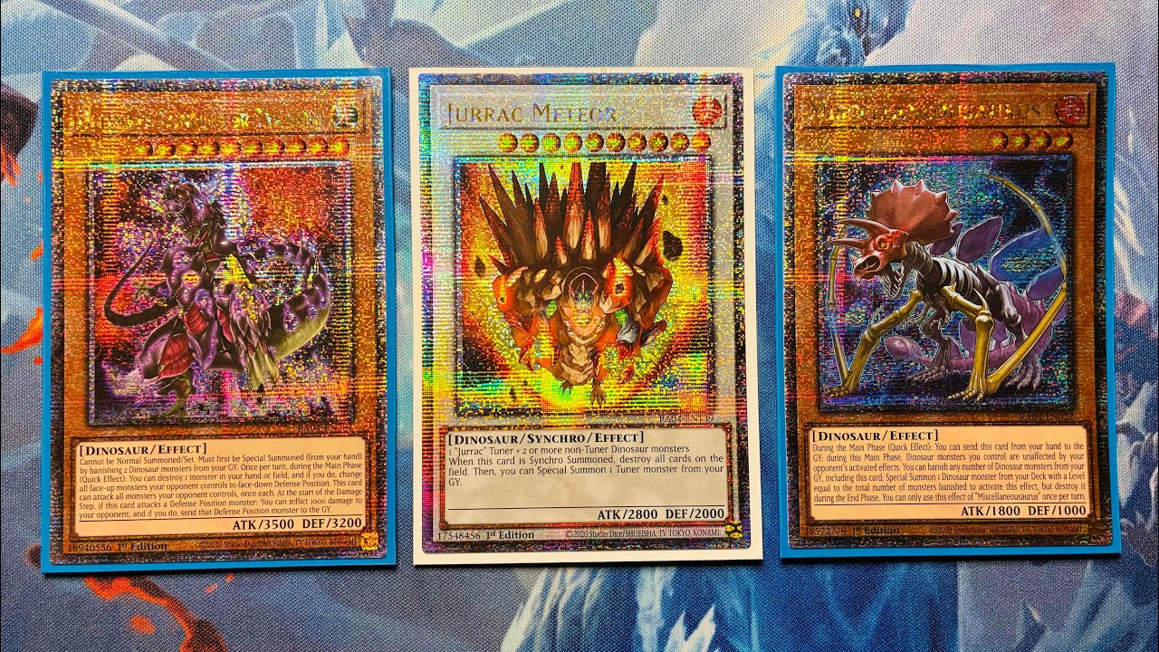Формат GENESYS Профиль колоды динозавров Jurrac Yu-Gi-Oh!