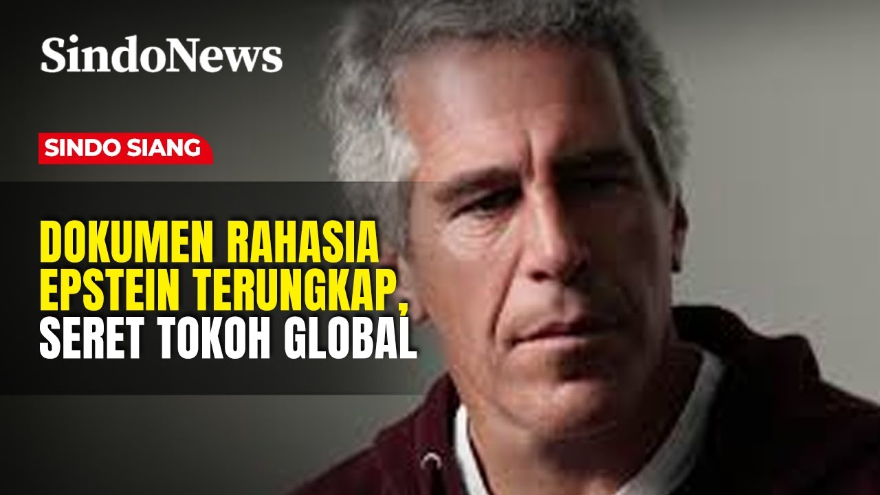 Geger! Dokumen Rahasia Epstein Terungkap, Seret Tokoh Global | Sindo Siang | 03/02