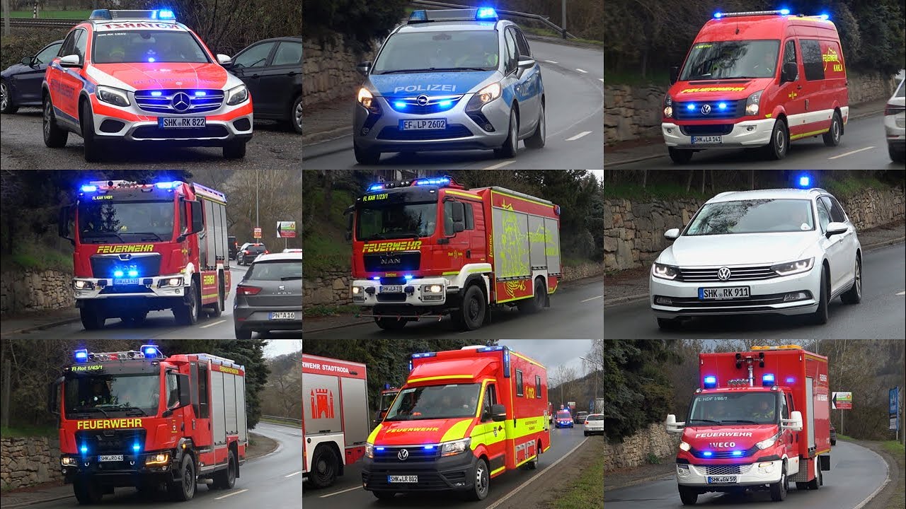 🚨 [Zugunglück bei Kahla] 160 Rettungskräfte im Großeinsatz 🚨