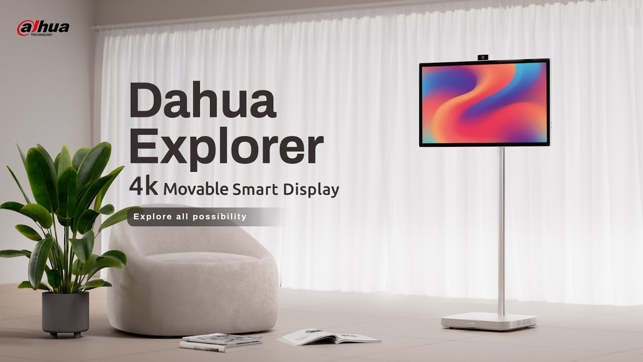 Dahua Explorer 4K Movable Smart Display &mdash; Explore All Possibilities
