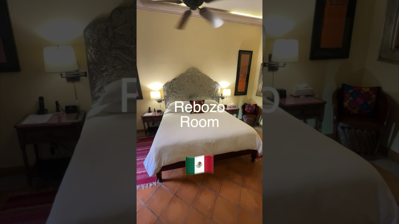 Rebozo Room at Antigua Capilla B&B #mexico #sanmigueldeallende