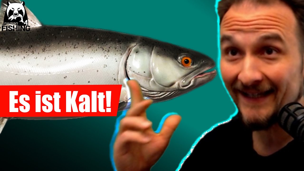 Russian Fishing 4 - Kuori - Es ist Kalt! Schleppen, Ködertest, Setup