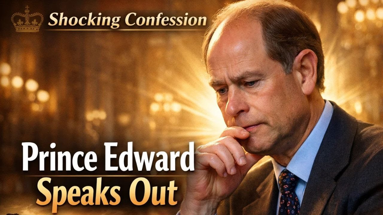“Prince Edward’s Heartfelt Confession Rocks the Royal Family”