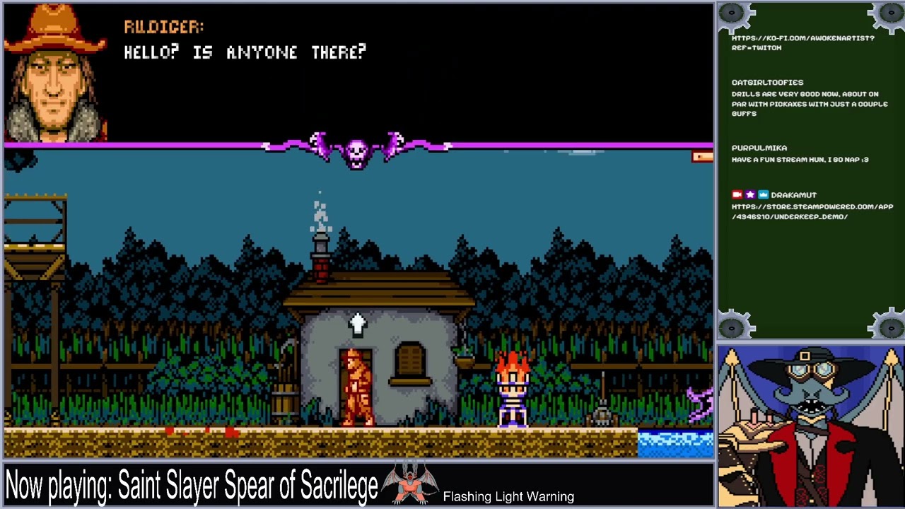 [Saint Slayer Spear of Sacrilege Demo] Delightful New Nes Game Demo!