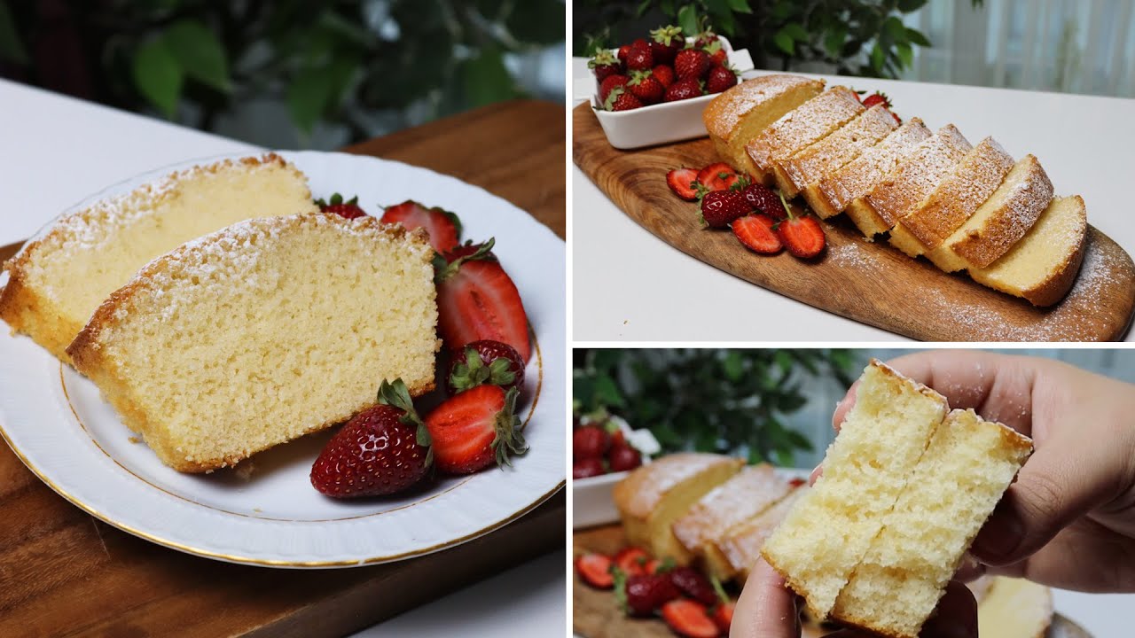 كيكة الحليب الساخن / كيكة الحليب المغلي  (الترند الشهير) كيك اسفنجي/ يومي سهل و سريع هش جدا و خفيف