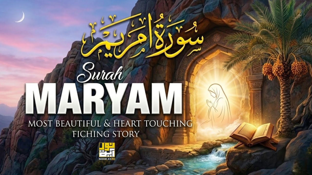 Listen to Surah Maryam Before Sleeping – Soul Healing Quran Recitation