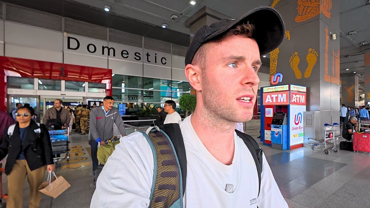 Chaotic Arrival in Delhi, India (first time) 🇮🇳