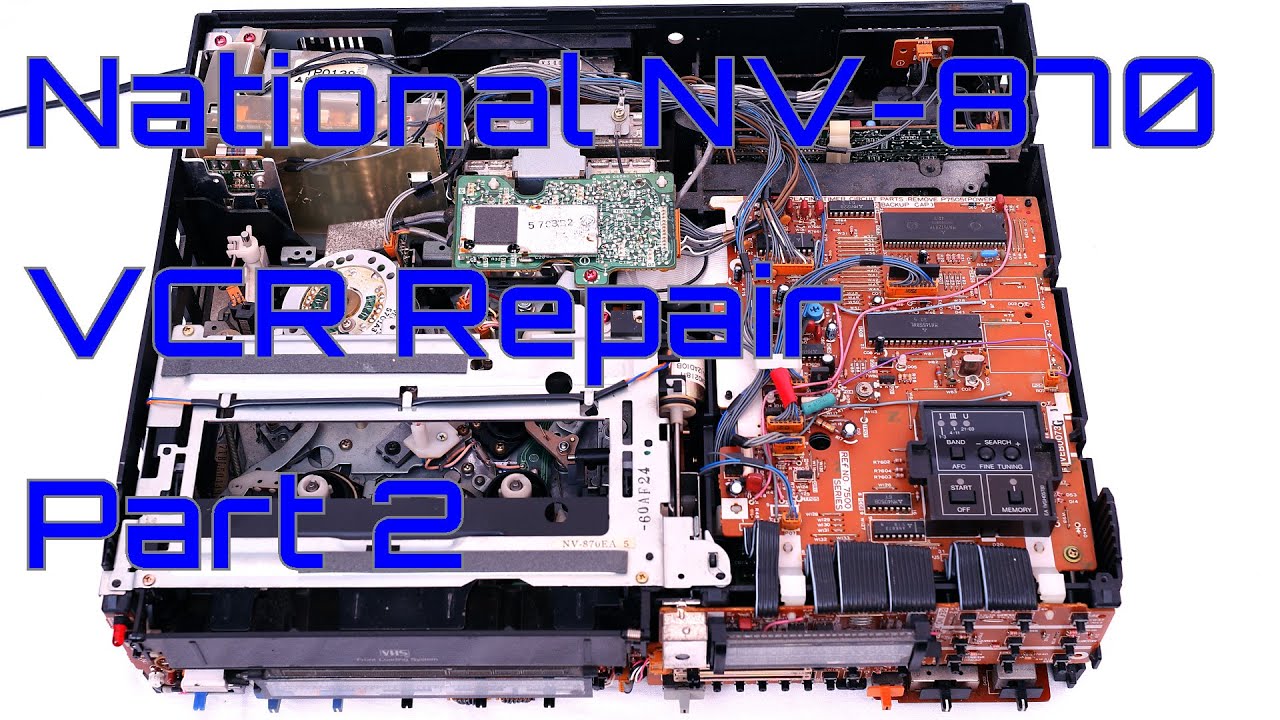 EW0065 - National NV-870 VCR Repair Attempt Part 2