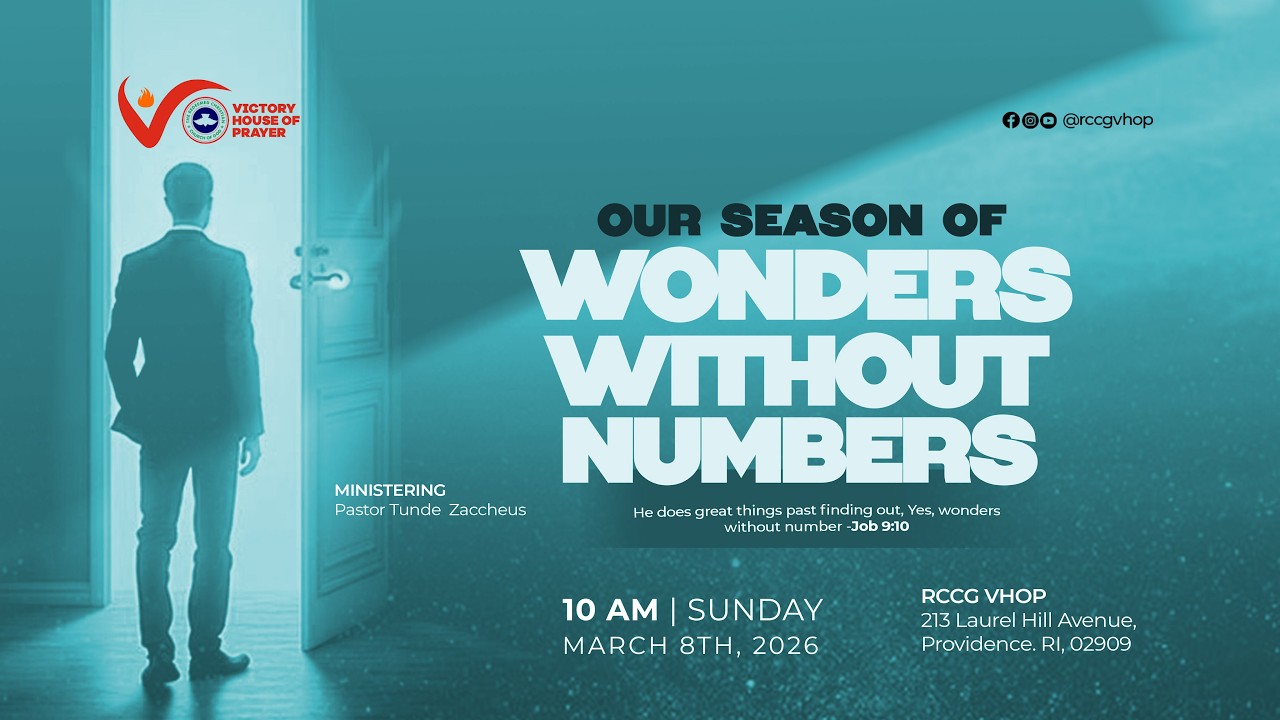 Our Season of Wonders Without Number | Job9:10 | Pastor Tunde Zaccheus