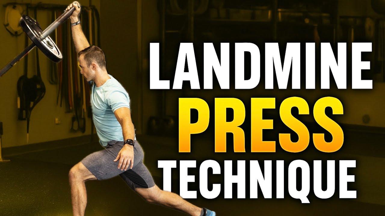 Single-Arm Landmine Press [technique breakdown]