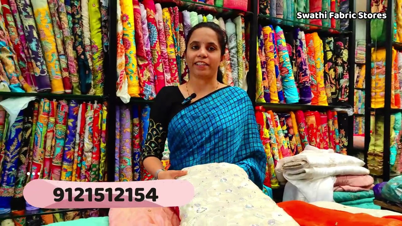 Trending Fabrics | Swathi Fabric Stores | #Shoppingfriend