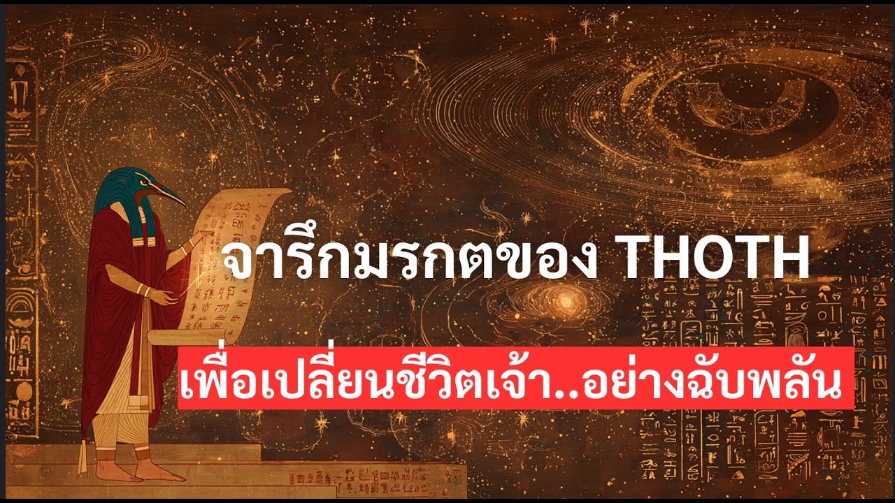 เมื่อเจ้าพบจิตที่ตื่นรู้ สร้างความจริงได้มากกว่าสิ่งที่ตาเห็น— by Thoth