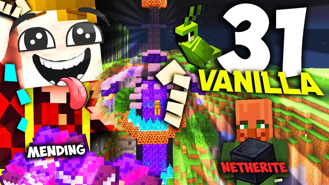 SERIE VANILLA - LA SPADA NELLA ROCCIA E IL BLOCCO DI NETHERITE !!  #31