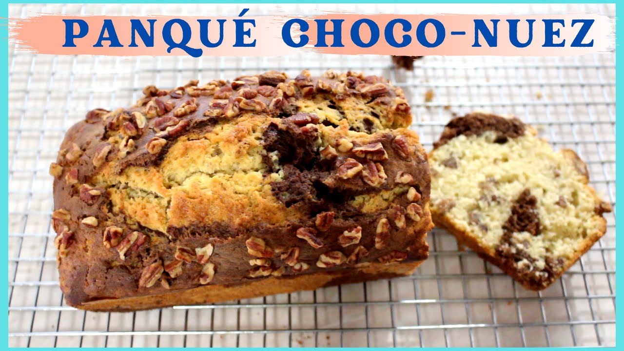 PANQUÉ MARMOLEADO CHOCO NUEZ--- SABOR CASERO