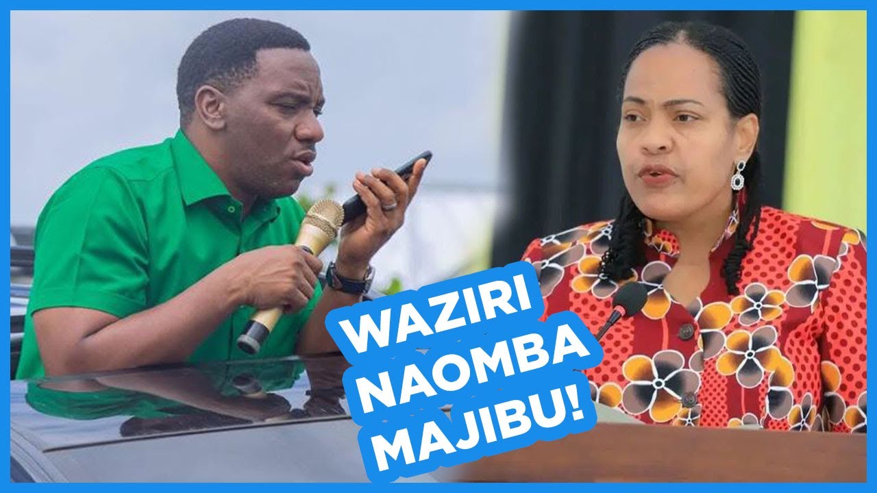MAKONDA AMPIGIA SIMU WAZIRI KAIRUKI, AMUHOJI MBELE YA WANANCHI 
