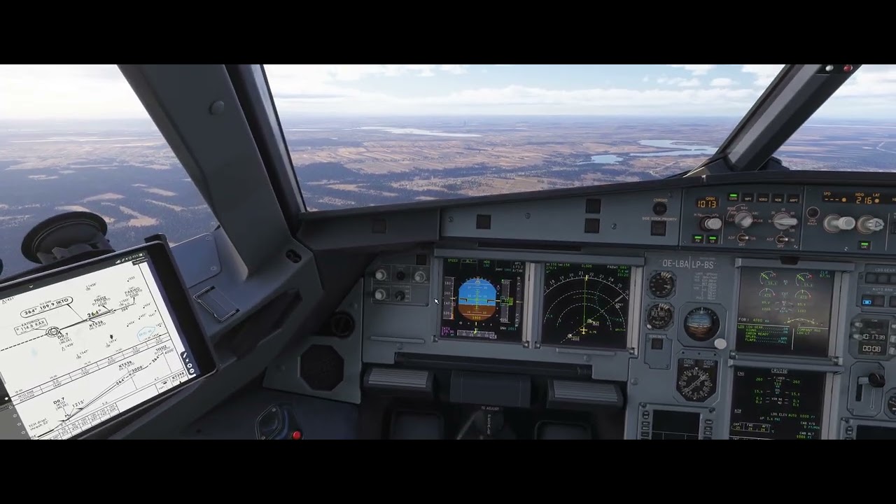 Priblizenie okruhom FENIX A321 CEO | MSFS2024